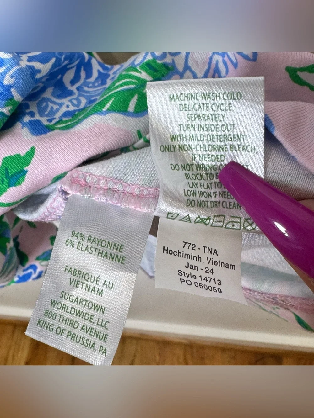 Lilly Pulitzer wrap dress romper